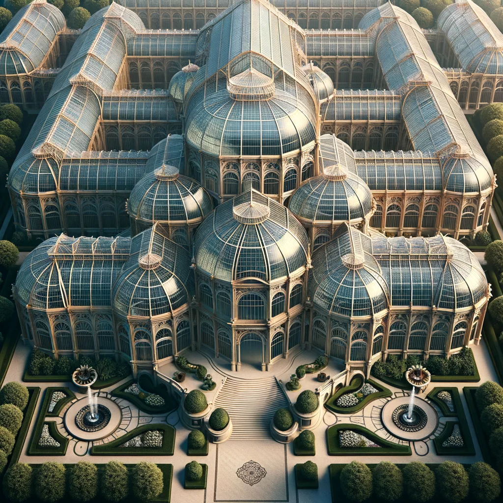 The lens-crowned city — concept study