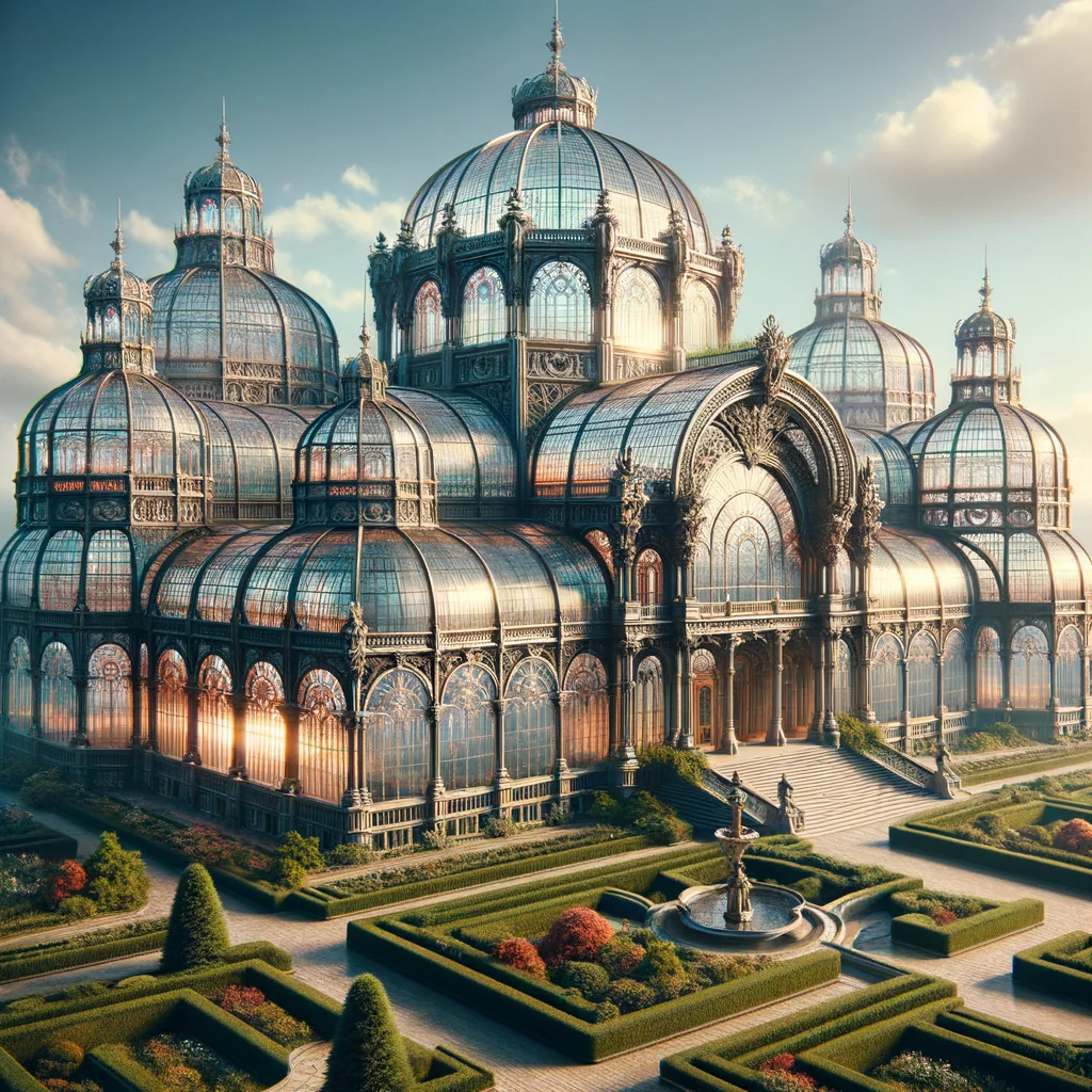 The lens-crowned city — concept study