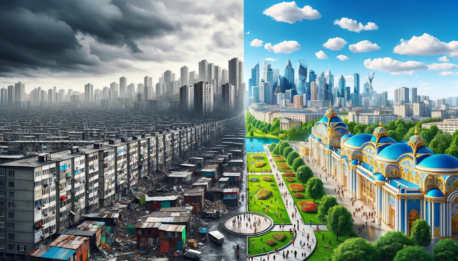 Cities rebuilt — concept study