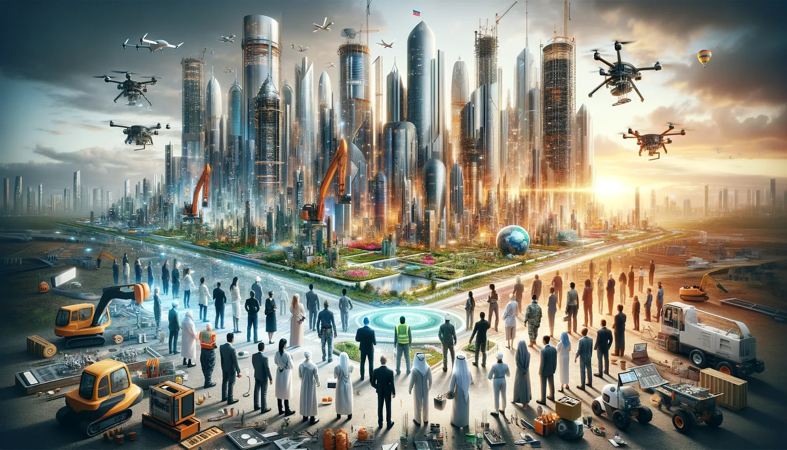Cities rebuilt — concept study