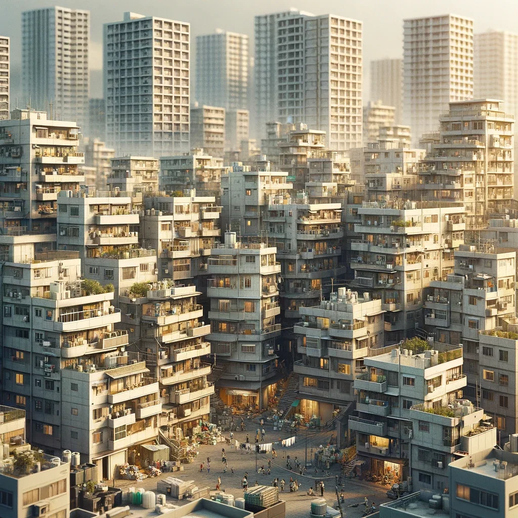 Cities rebuilt — concept study